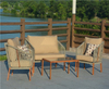 PAS-1650/Simple Design Outdoor Garden Rattan Sofa Set
