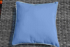 Light Blue Square Scattered Pillow