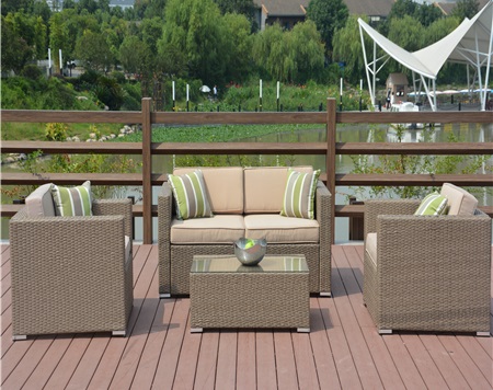 PAS-044.2/Outdoor Economical Casual Rattan Cube Sofas