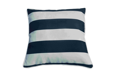 Pillow-7/White Striped Square Throw Pillow