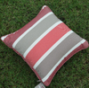 Striped Square Scattered Pillow Case
