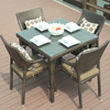 Modern Dining Room Restaurant Table And 4 Chairs